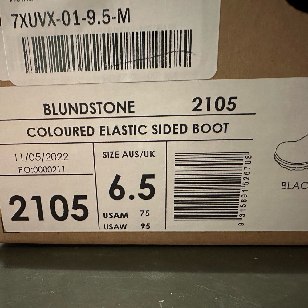 Blundstone 2105 Black Elastic Boots